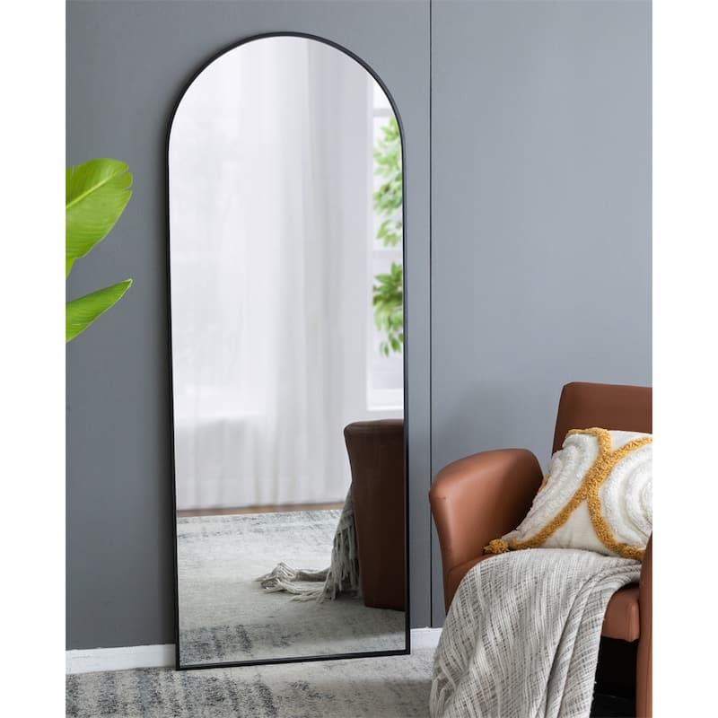 Celine Black Arch Body Mirror