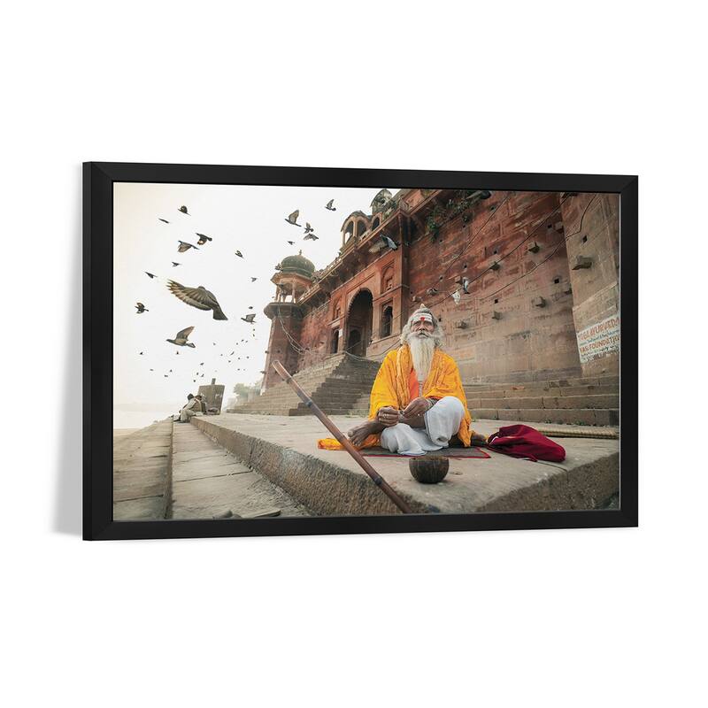 Moksha Premium Framed Poster by Rakesh J.V