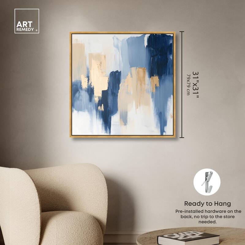 Soothing Hues I Canvas by Art Remedy