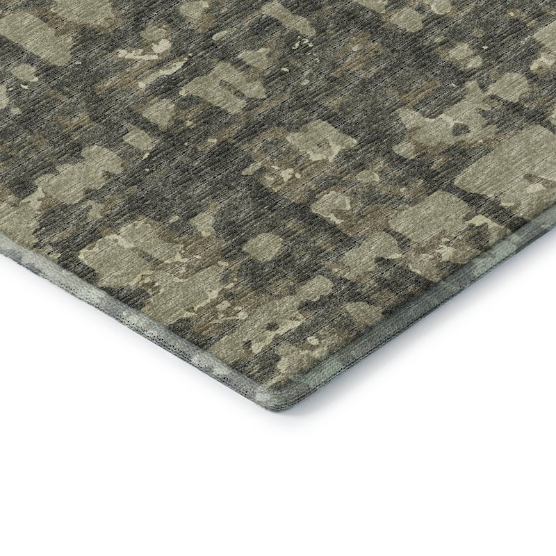 Premium Washable Super Soft Abstract Plaid Mayfield Rug
