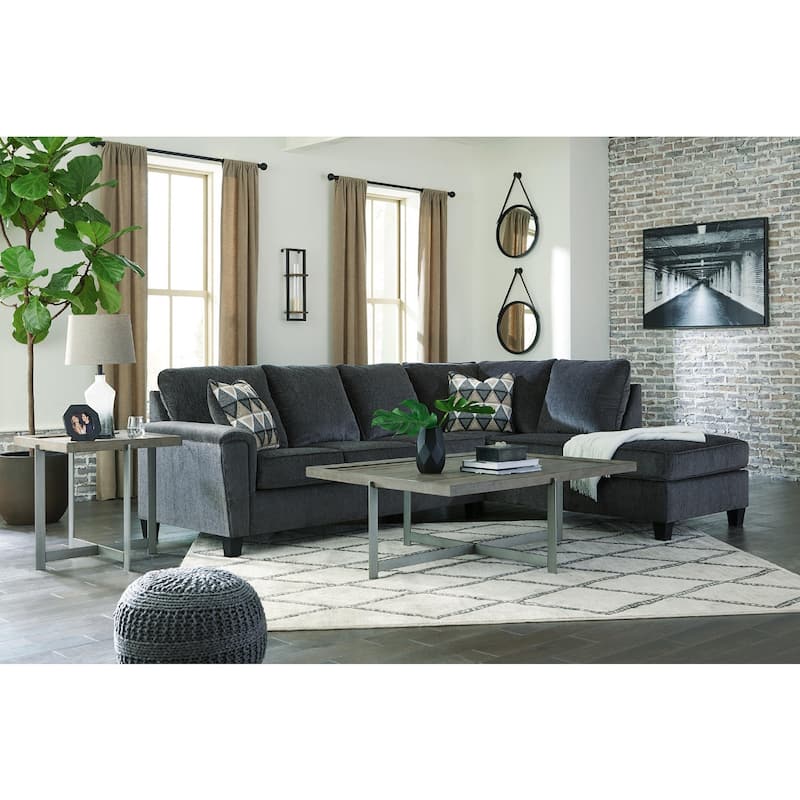 Signature Design by Ashley Abinger 2-Piece Sectional with Chaise