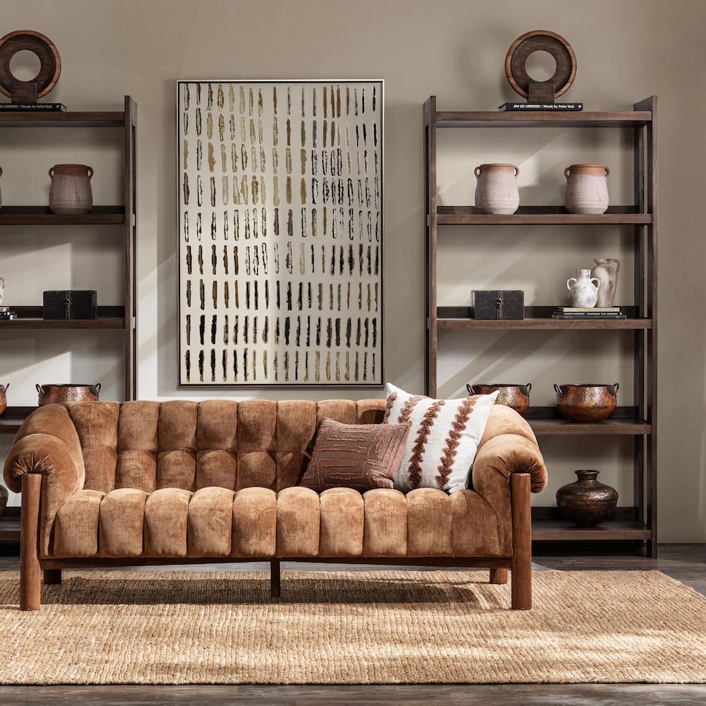 Classic Home Marine Solid Mango Wood Bookcase