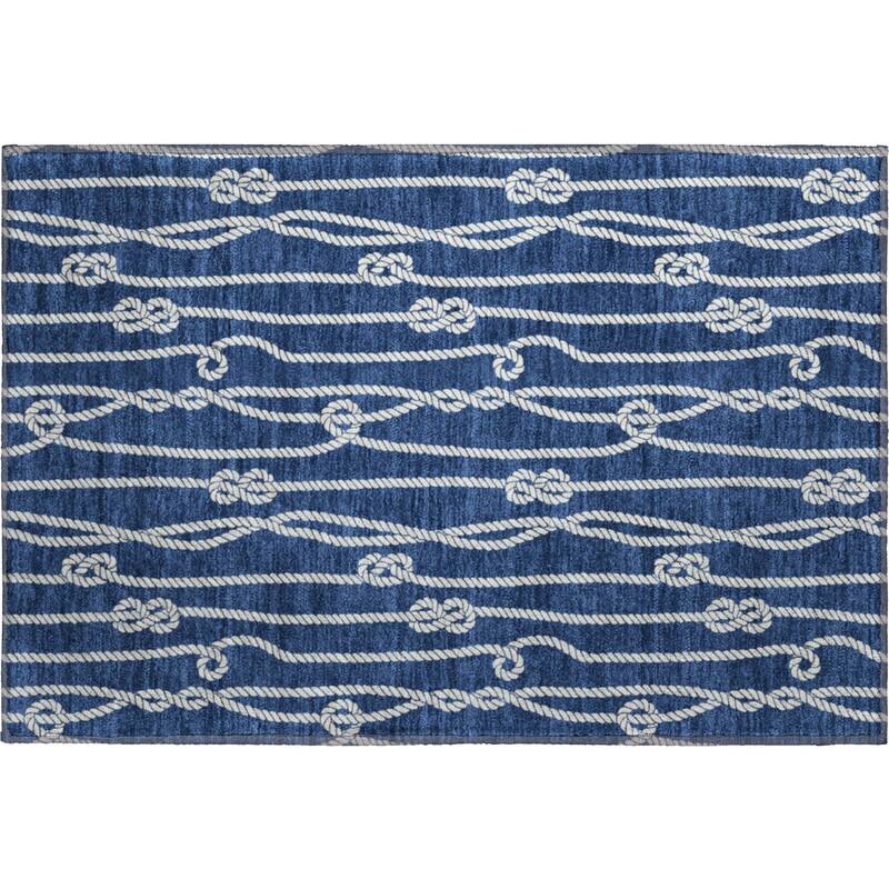 Premium Washable Super Soft Nautical Rope Mayfield Rug