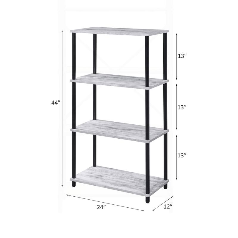 Versatile Industrial-Style Bookshelf for All Your Storage Needs