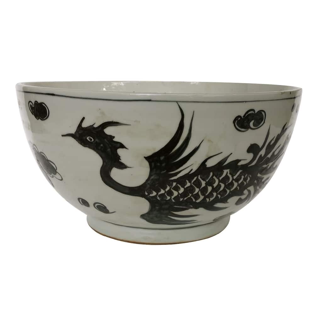 Charcoal Black Phoenix Bowl
