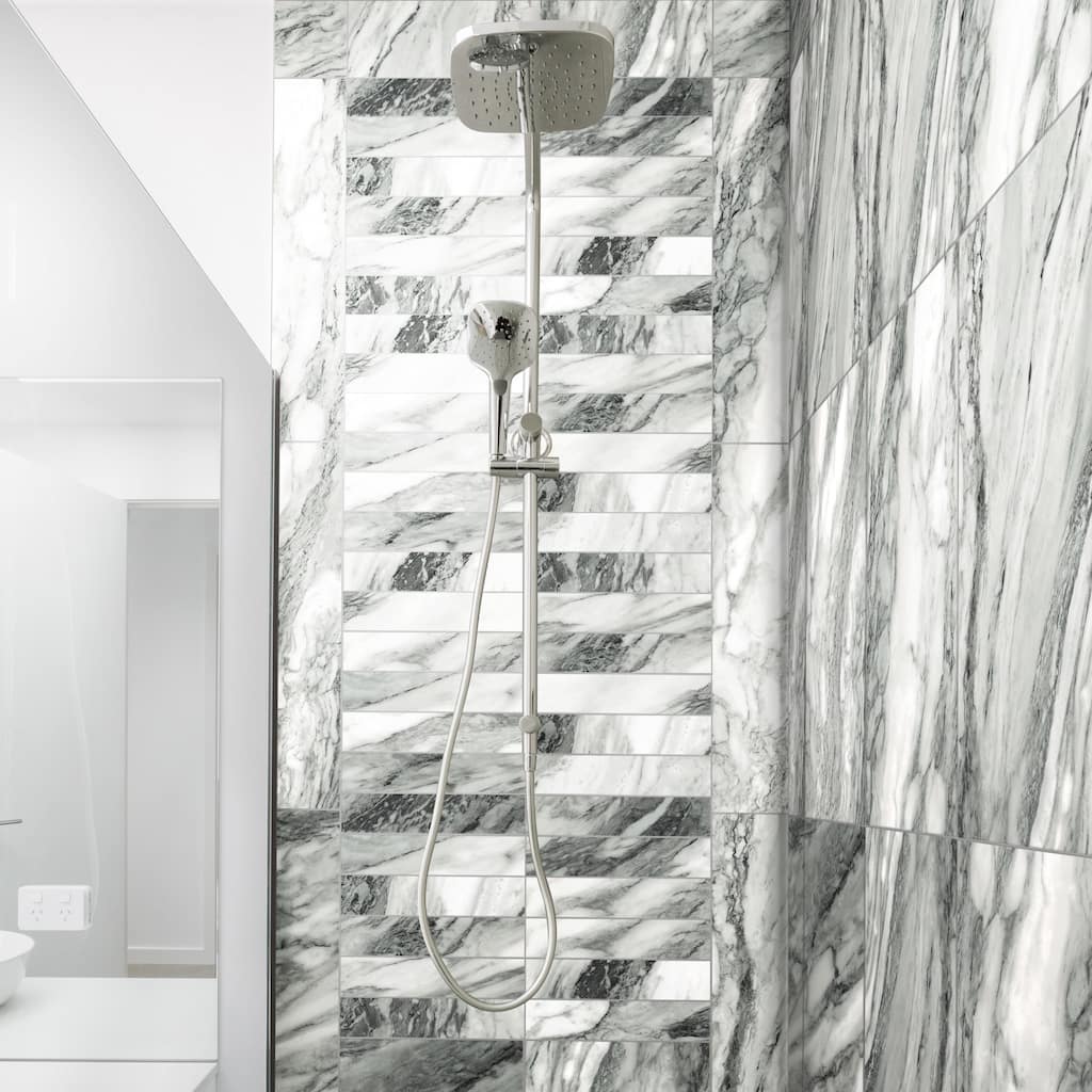 Merola Tile Touche Zebre 2-7/8" x 11-3/4" Porcelain Floor and Wall Tile
