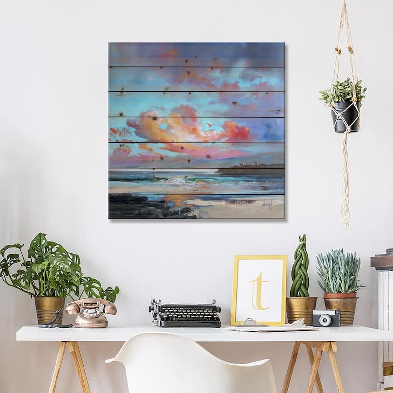 Uist Light II Print On Wood by Scott Naismith - Multi-Color