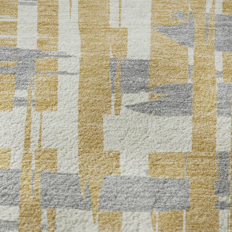 Premium Washable Super Soft Contemporary Plaid Mayfield Rug