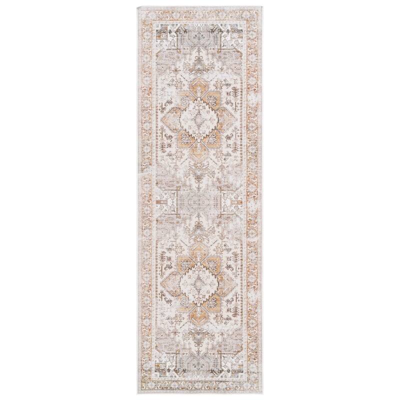 SAFAVIEH Arizona Chantalle Machine Washable Slip Resistant Vintage Oriental