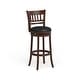 preview thumbnail 39 of 46, Verona Swivel 29-inch High Back Barstool by iNSPIRE Q Classic Cherry-Lattice Back