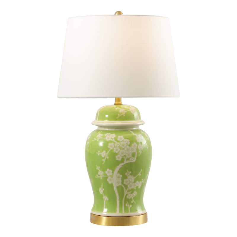 Ellie 29.5" Ginger Jar Ceramic/Metal LED Table Lamp, by JONATHAN Y