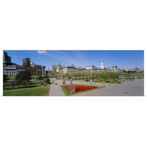 Shop Buildings In A City Place Jacques Cartier Montreal Quebec Canada Poster Print Overstock 16877604