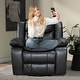 preview thumbnail 17 of 27, Wide Seat Durable Leather Massage and Heat Recliner