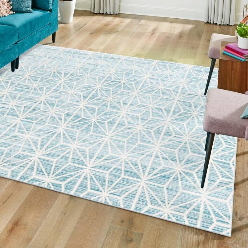 Contemporary Richye Collection Area Rug