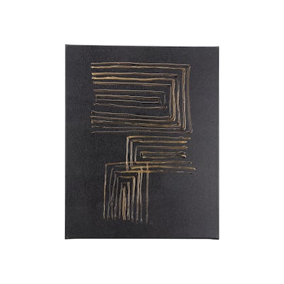 Lines I (20 x 25) Canvas Art Print