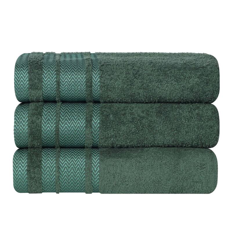 Superior Hays Cotton Soft Medium Weight Bath Towel Set of 3