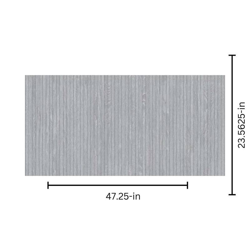 The Tile Life Marqueterie 24x48 Grey Porcelain Floor & Wall Tile