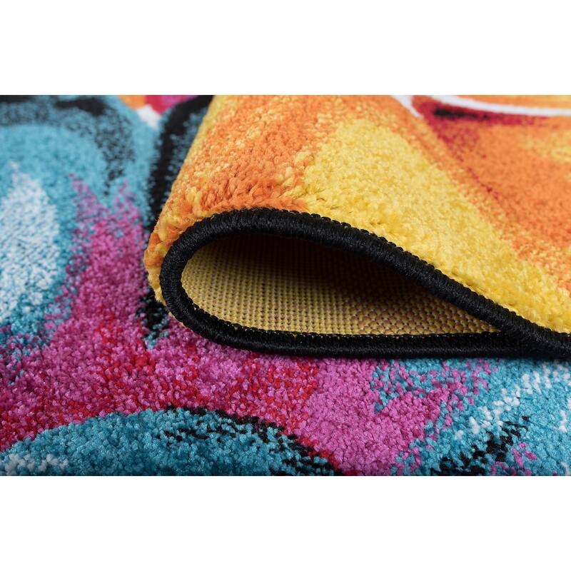 Rhapsody Modern & Contemporary Abstract Indoor Area Rug