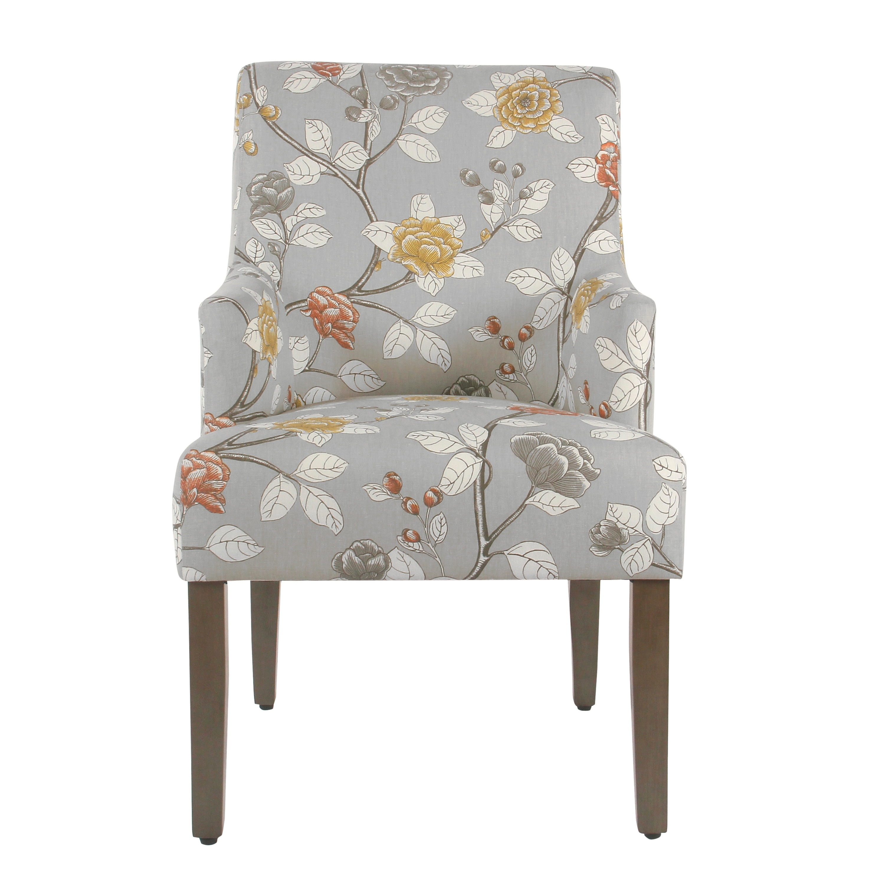 HomePop Meredith Dining Chair Dove Floral Bed Bath Beyond
