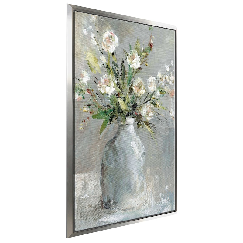 "Country Bouquet I" by Carol Robinson Print on Floating Canvas