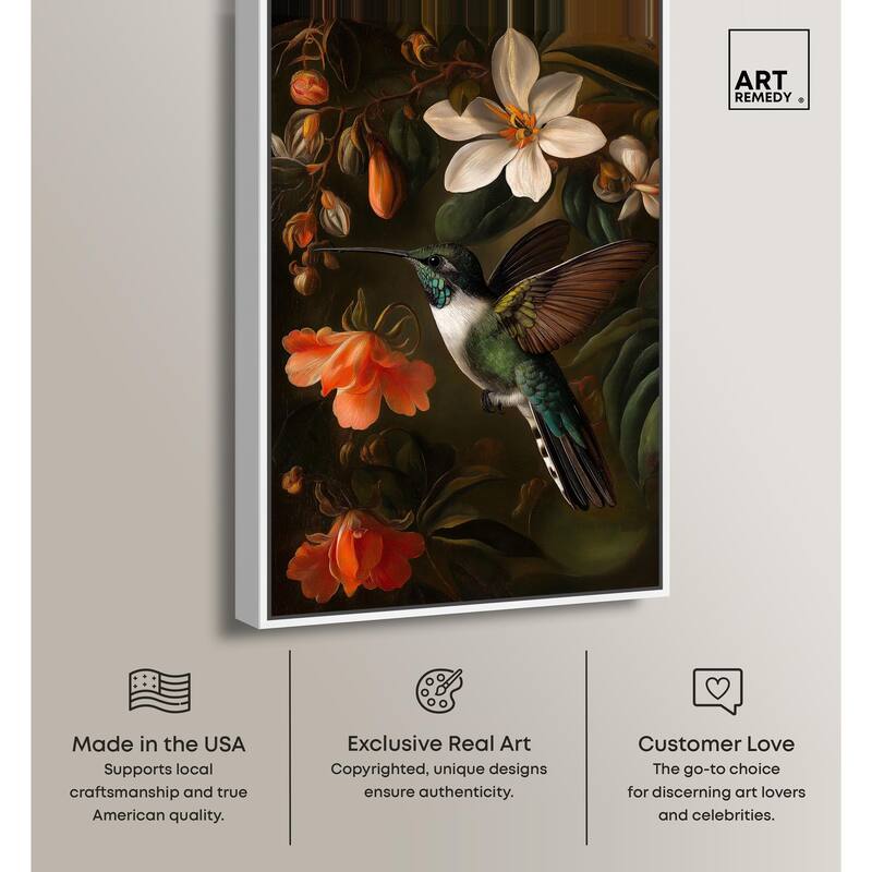 Nectar Thief I Canvas by Art Remedy