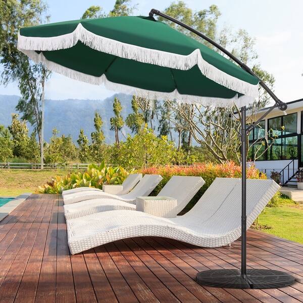 dragonfruit colored patio umbrella Patio Umbrella Replacement Canopy 9 Ft 6 Rib Fuchsia  Formosa Covers
