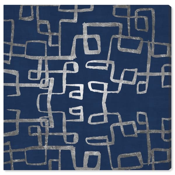 oliver gal 'navy geometry'