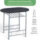 Yaheetech Modern Round Dining Table Set, 3 Piece Dining Room Sets