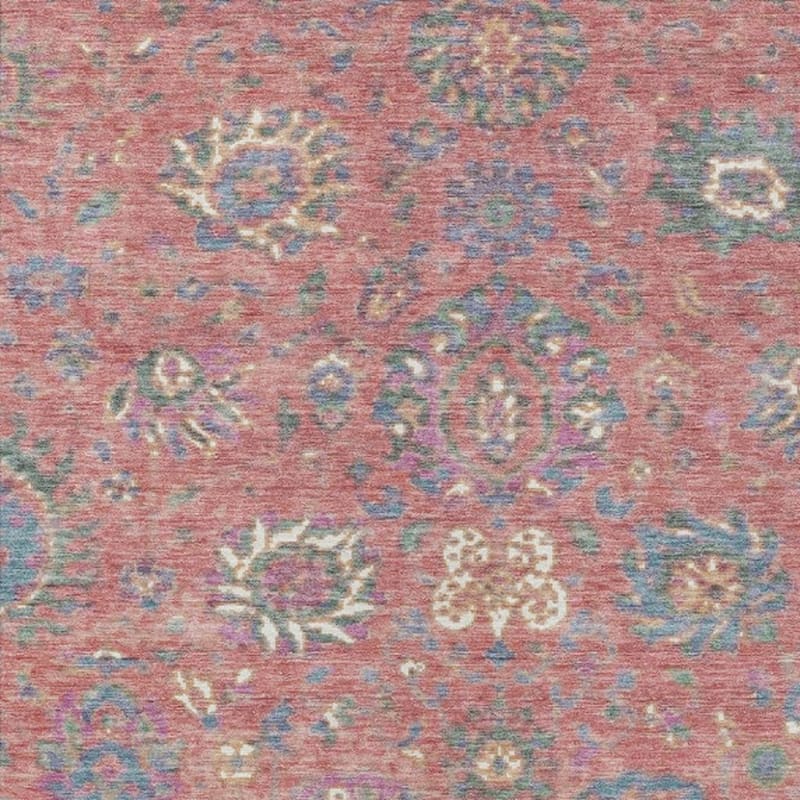 HomeRoots Floral Traditional Rectangle Outdoor Rug