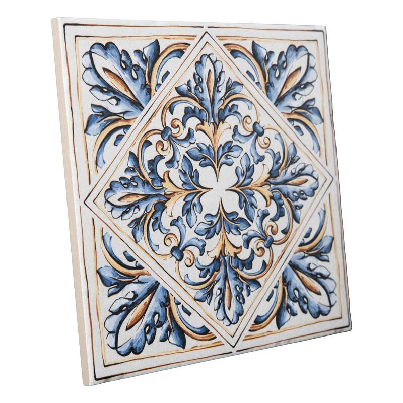 Merola Tile Toscana Giotto Decoro Mix 7-7/8" x 7-7/8" Porcelain Floor and Wall Tile