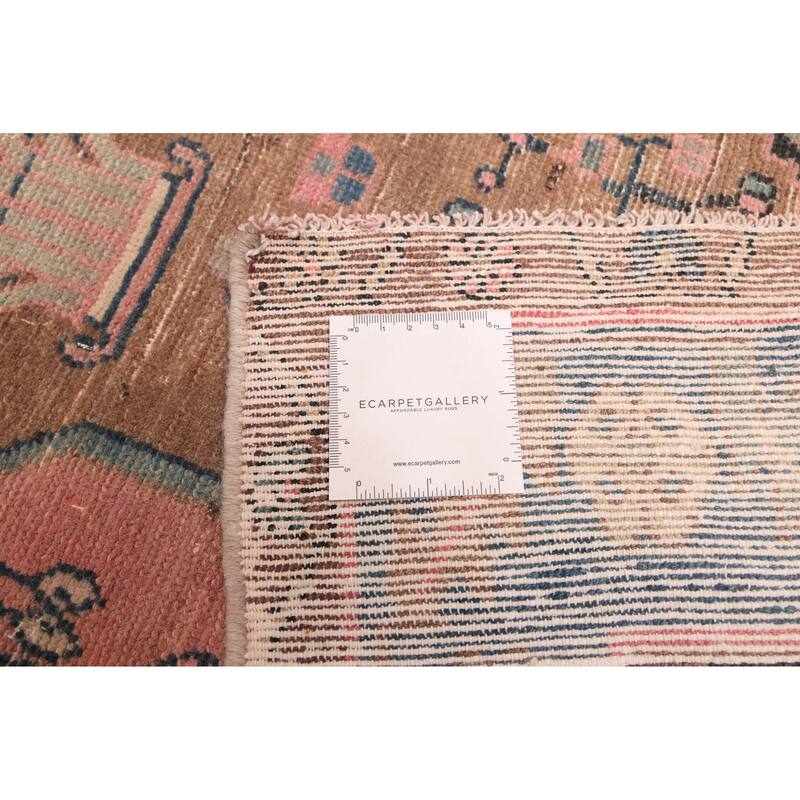 ECARPETGALLERY Hand-knotted Antalya Vintage Brown Wool Rug - 4'9 x 8'10