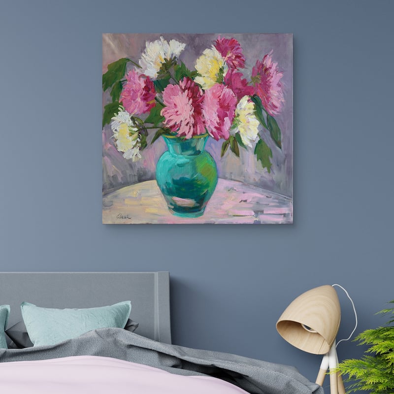 Tickled Pink by Alexi Fine Canvas Art Print