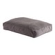 preview thumbnail 5 of 12, Happy Hounds Buster Deluxe Gray Sherpa Dog Bed