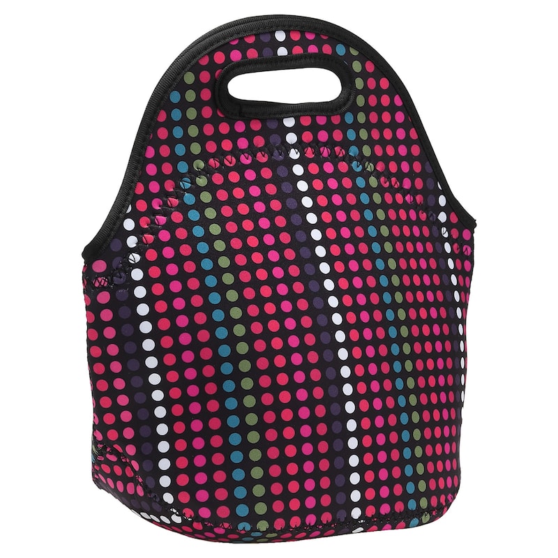 Insulated Lunch Bags, 12"x6"x12" Lunch Portable Containers Bag, Multi-Color