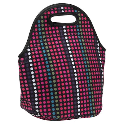Insulated Lunch Bags, 12"x6"x12" Lunch Portable Containers Bag, Multi-Color