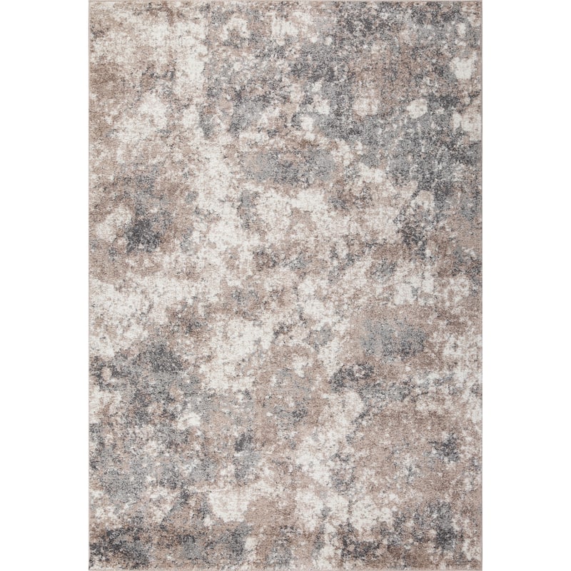 Artemis Collection Multi Color Abstract Design Area Rug - 5'2'' X 7'7''