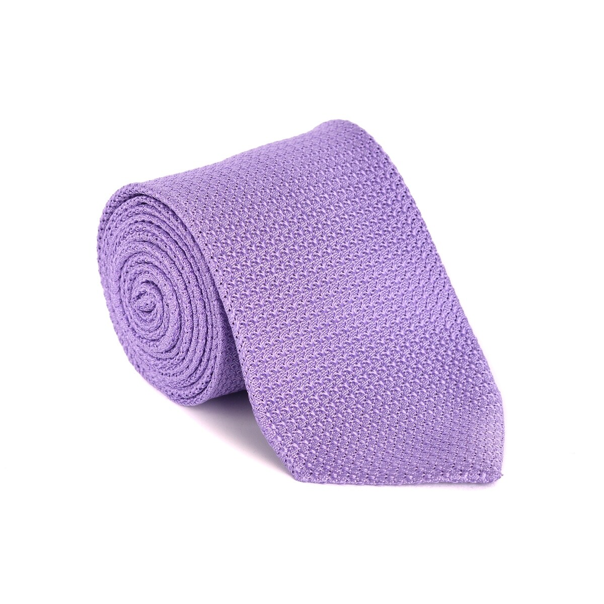 Isaia Napoli Men Cocoa 100/% Silk Geometric Print 7 Fold Handmade Tie RTL$275 NWT