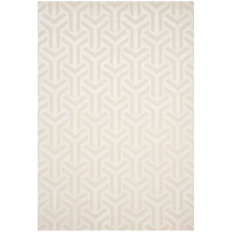 SAFAVIEH Couture Hand-knotted Tibetan File Modern Wool Rug