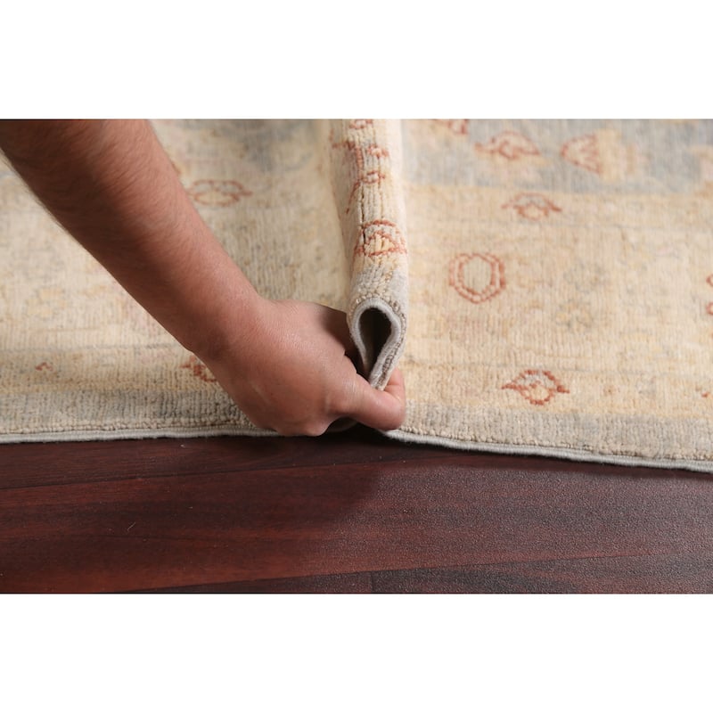Vegetable Dye Traditional Ziegler Oriental Wool Area Rug Hand-knotted - 4'11" x 6'11"