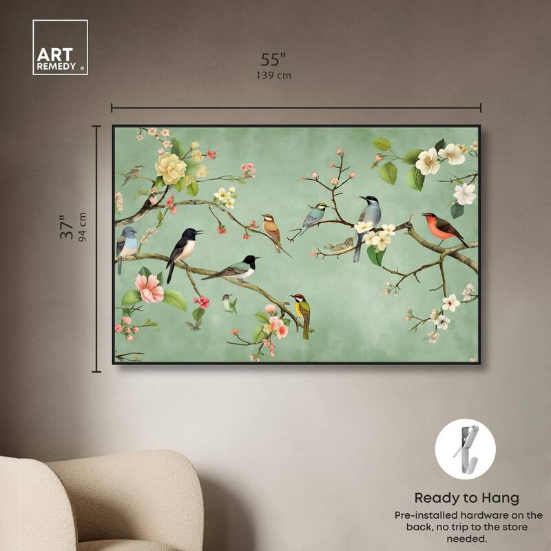 Restful View Canvas by Art Remedy