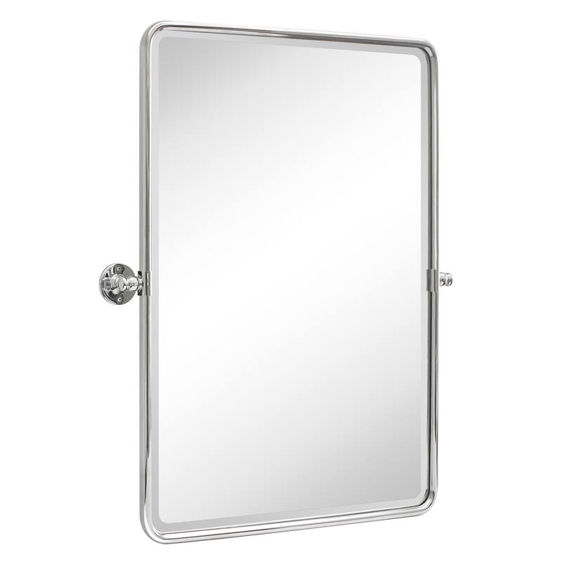 Woodvale Rectangle Metal Wall Mirrors