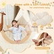 preview thumbnail 7 of 7, Kids Climbing Arch Rocker with Cushion, Montessori Play & Development Tool for Toddler - 31.5" x 17.5" x 15.5"