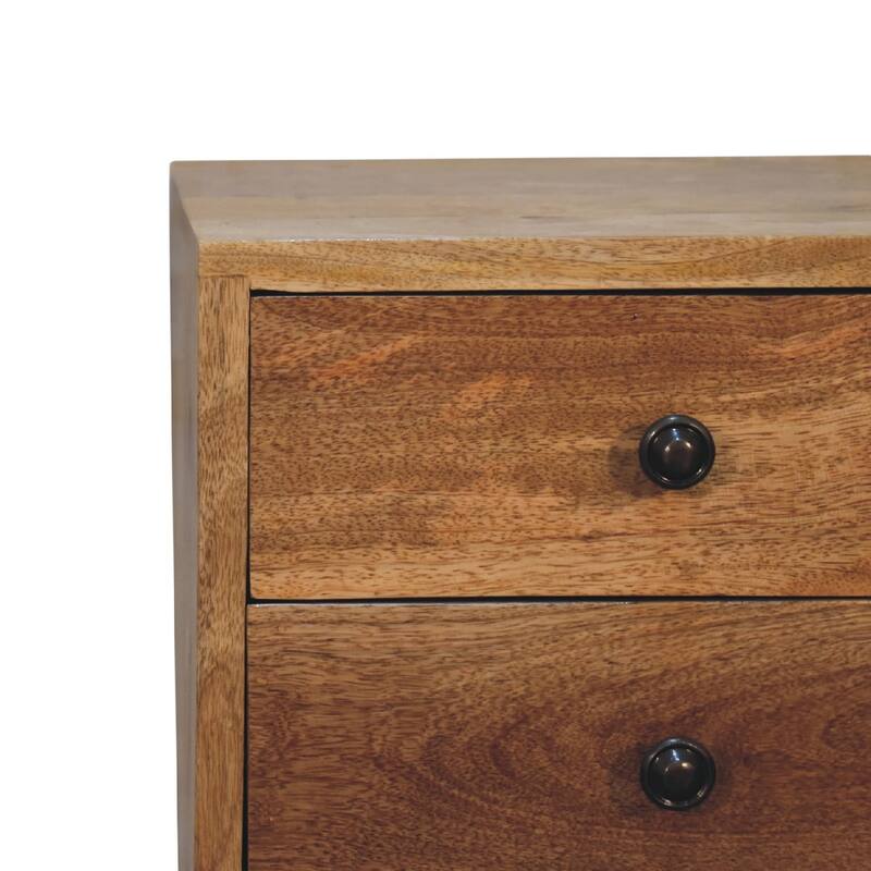 Soli Wood Mini Nightstand
