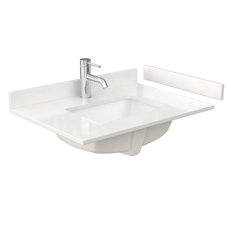 Deborah 30-inch Single Vanity, Quartz Top
