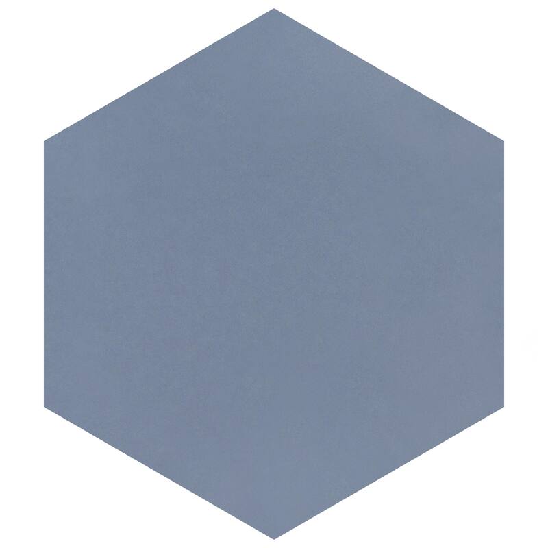 Merola Tile Textile Basic Hex Ducados 8-5/8" x 9-7/8" Porcelain Floor and Wall Tile - Case (25 Tiles)