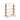 Folding Wood Drying Rack - 36.0"L x 28.0"W x 48.0"H