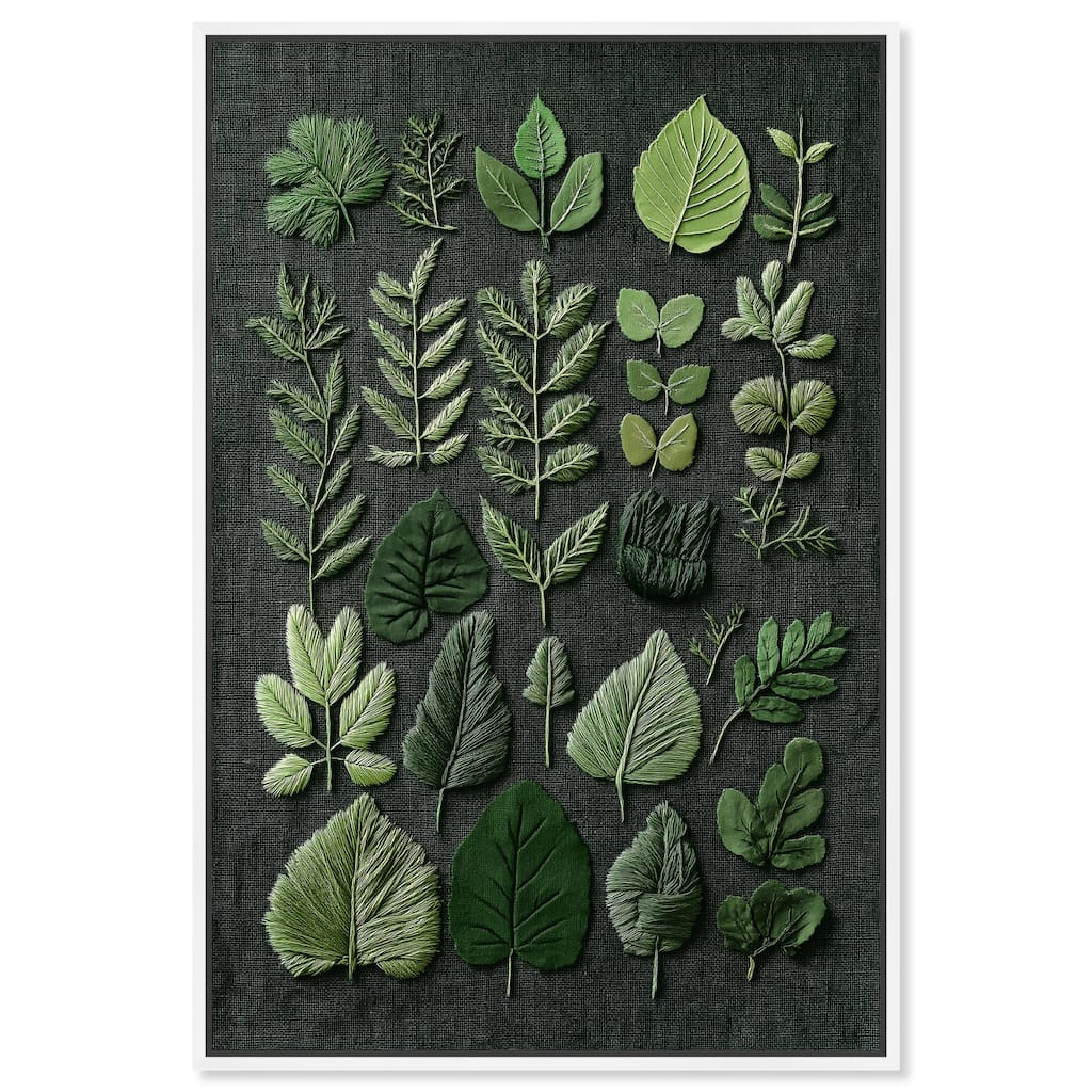Leaf Library III Canvas by Art Remedy