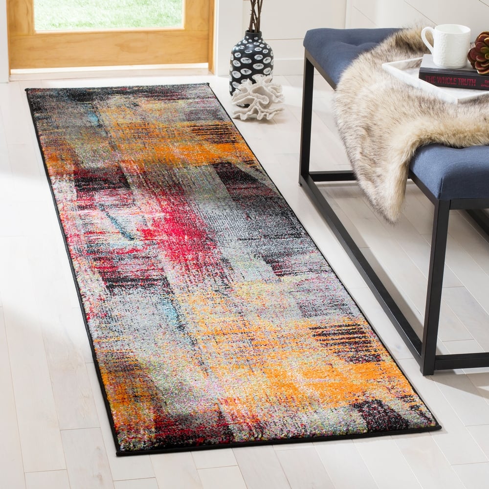 SAFAVIEH Porcello Edelgard Modern Abstract Rug