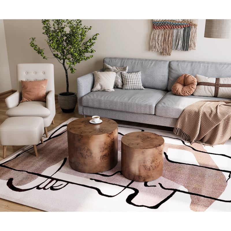 Nesting Coffee Table Set of 2