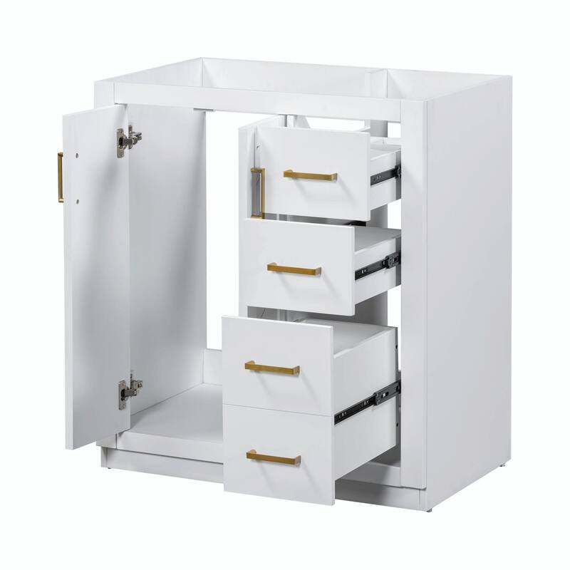 30'' Bathroom Vanity with Resin Sink